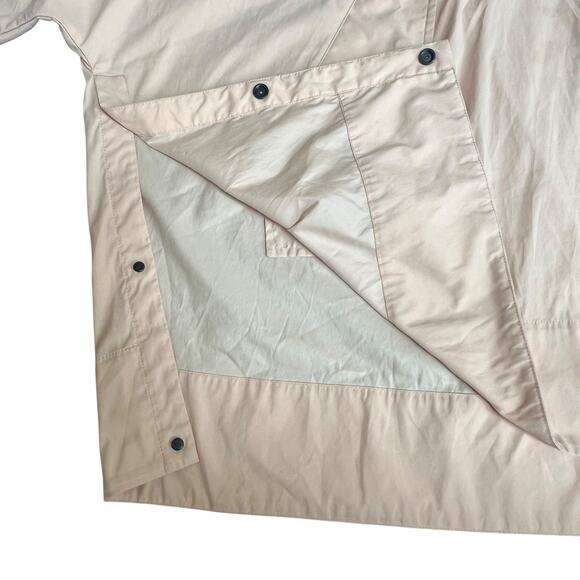 Everlane Yellow Tan ReNew Anorak Rain Parka Size M - Picture 6 of 14